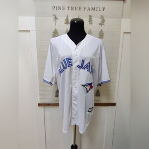 Majestic Toronto Blue Jays Josh Donaldson #20 Home Jersey - White - Large